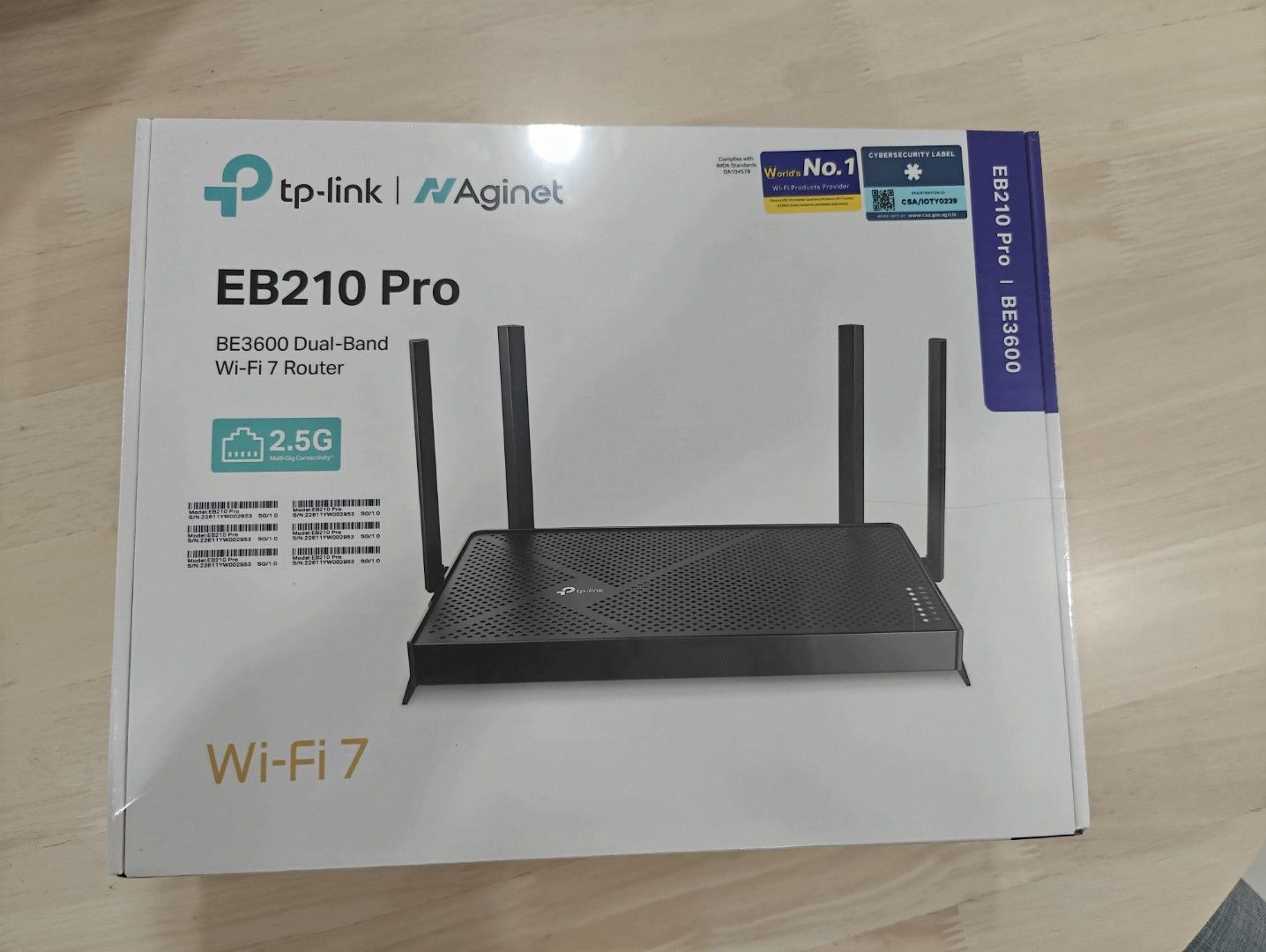 TP-Link EB210 Pro Wi-Fi 7 Router448407009126656000