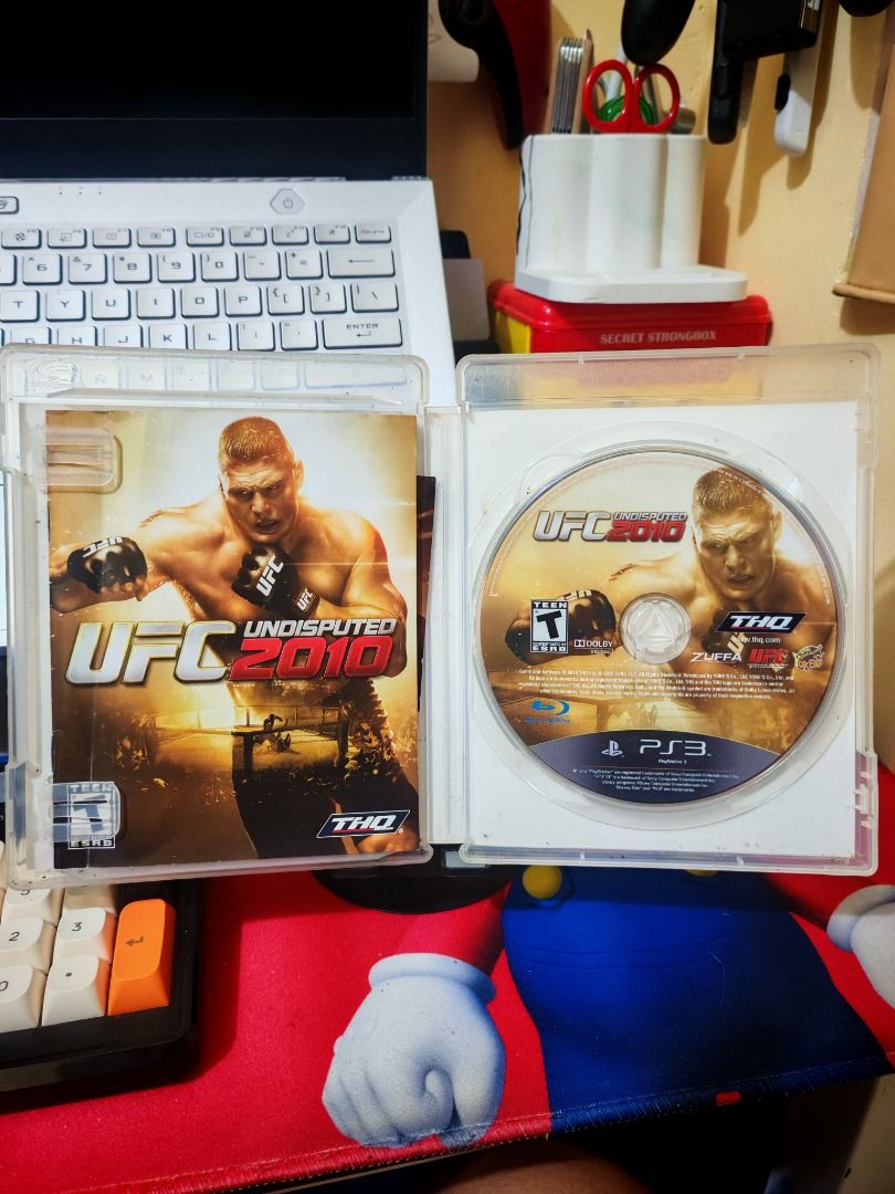 UFC 2010 PS3 (Category: PlayStation) located in Santa Rosa. Submitted by tristanmunoz (Listing ID 1436806247, Image 3). Description: FOR SALE!!! Php 500 UFC 2010 UNDISTPUTED PS3 THQ R1 CIB 100% Authentic Tested working condition Can do video calls Warranty: 24 hours testing warranty, will do change/return if item are proven damaged (will be void if defect is caused by accident, misuse, negligence, including tampering). Return delivery is shoulder