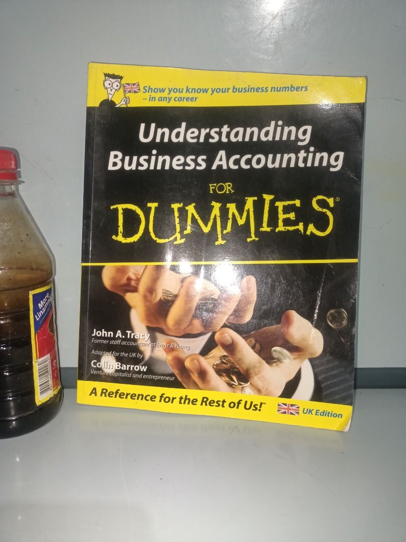 Understanding Business Accounting for Dummies (Category: Textbooks) located in Munoz. Submitted by larryc1212 (Listing ID 1436795693, Image 1). Description: Understanding Business Accounting for Dummies Item may include some scratches due to age, as is were is basis Item can be pick up in our Japan surplus shop located in Munoz Nueva Ecija Shipping available at buyer expense Bank Transfer payment. Payment first policy..