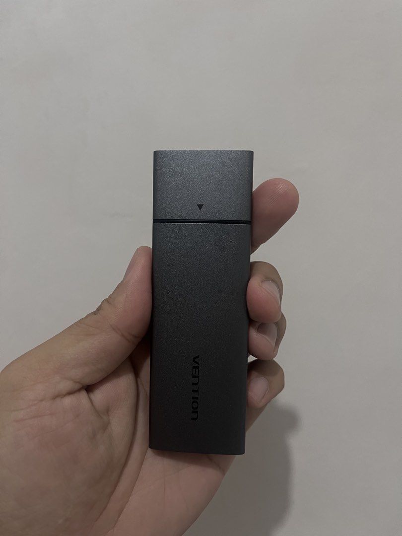 Vention M.2 NVME SSD ENCLOSURE (Category: Other Accessories) located in Pasig City. Submitted by zerobyte007 (Listing ID 1436658796, Image 3). Description: *Purchase date: 5/5/2027, RFS: item no longer needed *Box, receipt and manual included *Data Transfer rate: 10Gpbs *Interface: Type C (Cable included) *Compatible Hard drive: M.2 NVMe (M Key).