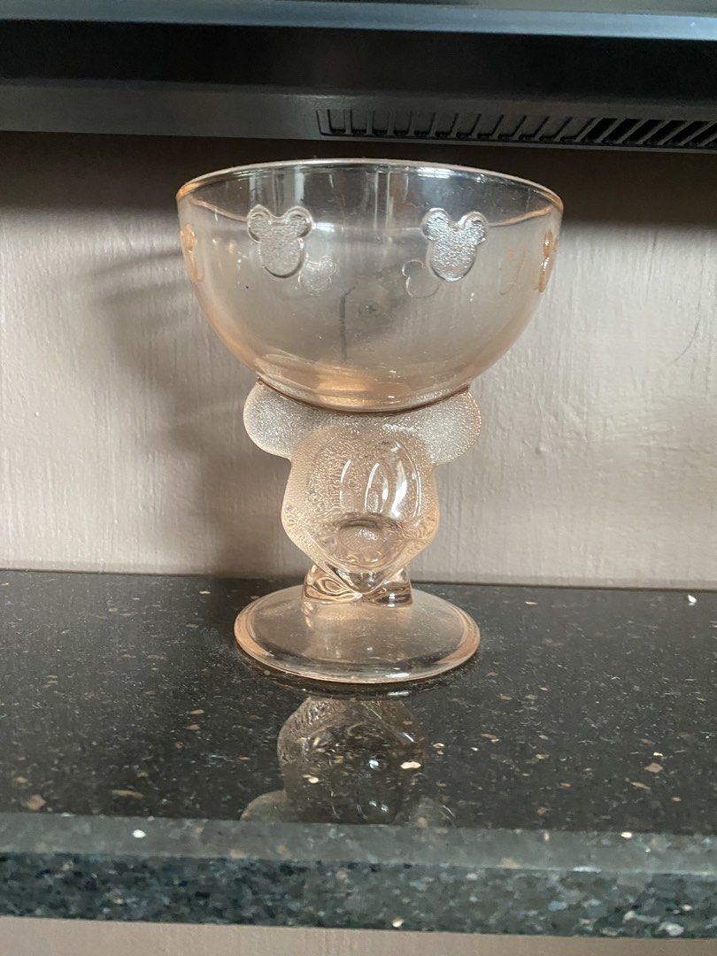 Vintage Mickey Mouse Dessert Cups one pair For.448363000475822081