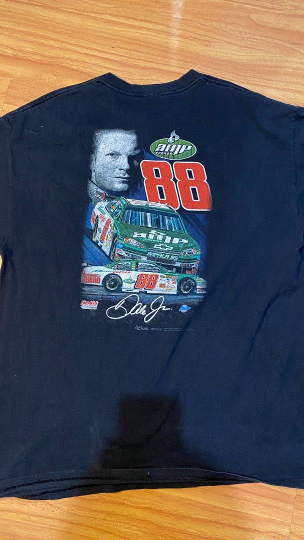 vintage nascar dale jr (Category: Tshirts & Polo Shirts ) located in Batangas. Submitted by vintagesyndicate2 (Listing ID 1436799102, Image 3). Description: crack prints.