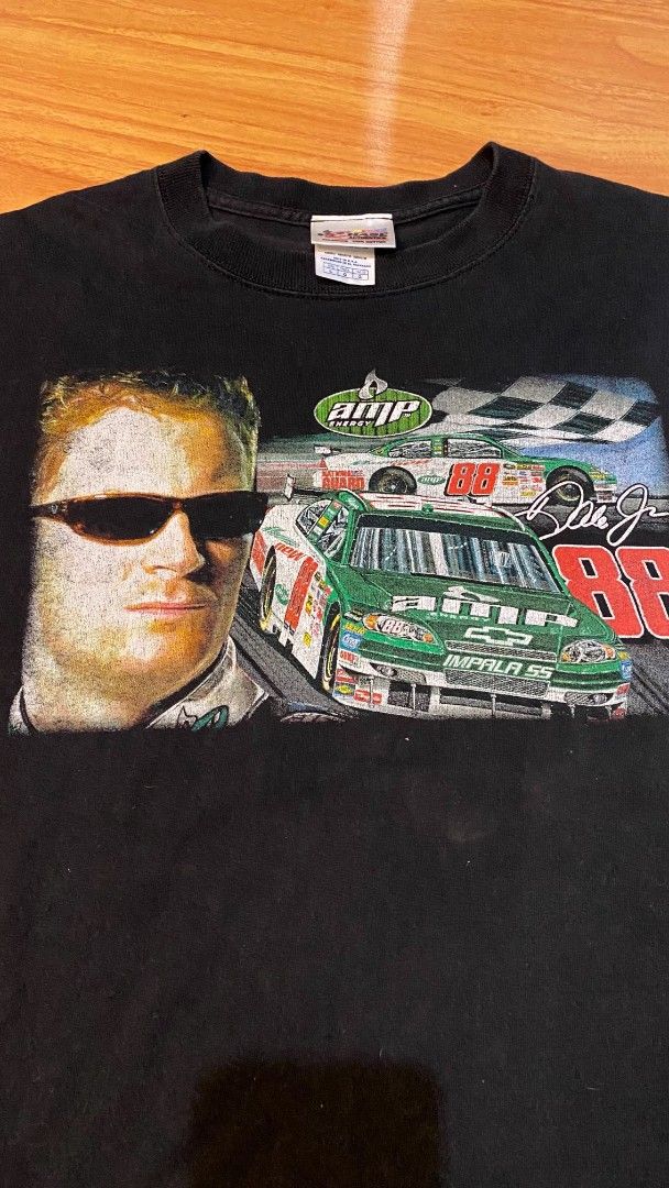 vintage nascar dale jr (Category: Tshirts & Polo Shirts ) located in Batangas. Submitted by vintagesyndicate2 (Listing ID 1436799102, Image 1). Description: crack prints.