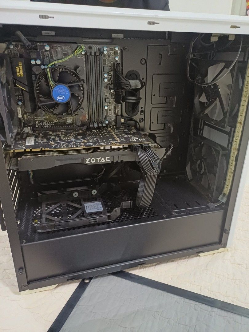 White Desktop PC - Zotac Graphics Card448530157719398403