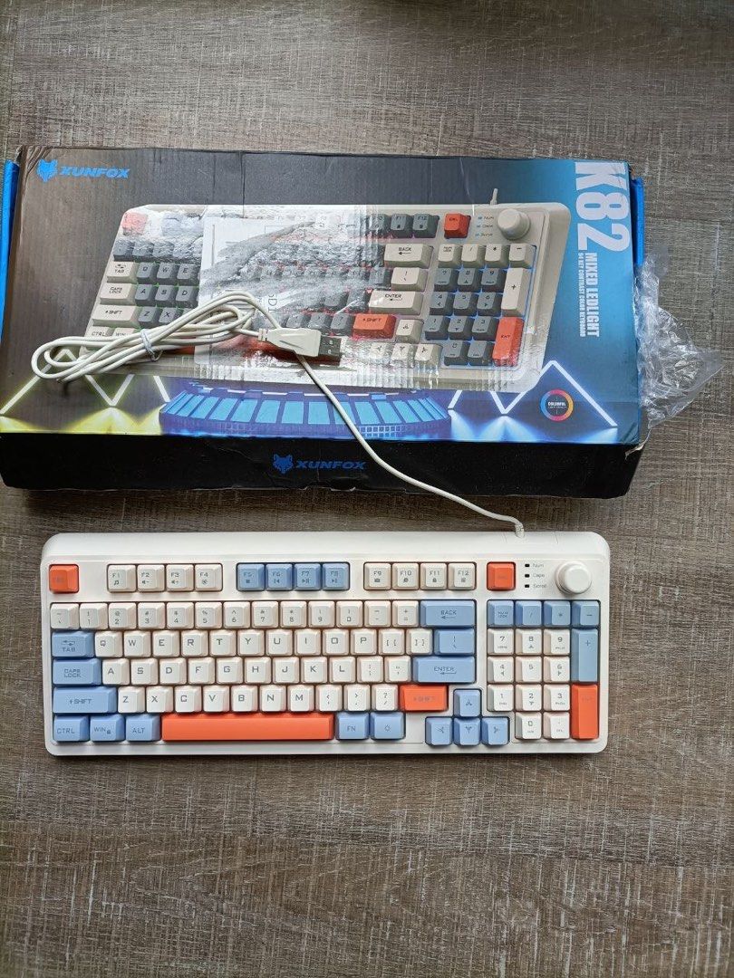 XUNFOX K82 Mechanical Keyboard - Mixed LED Light448634832667944960
