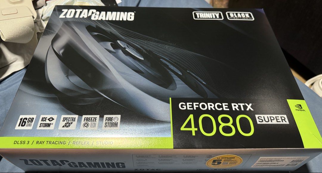ZOTAC Gaming GeForce RTX 4080 SUPER Trinity Black Edition448407001755832320
