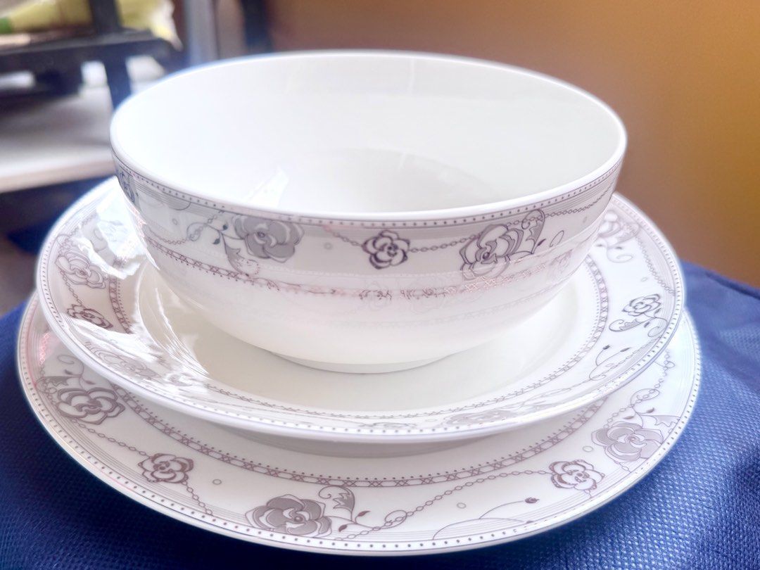 3-Piece Tableware Set - Floral Design449227395139512321