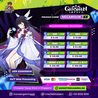 ⭐️24/7 INSTANT MiHoYo Recharge ⭐️ Collection item 1