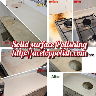 Solid surface polishing Collection item 1