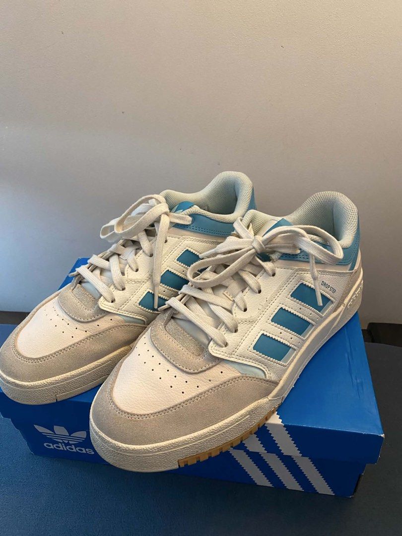 Adidas Drop Step Sneakers (Category: Sneakers) located in Manila. Submitted by shairasori65650 (Listing ID 1436960076, Image 1). Description: - Adidas Originals Drop Step Low Hazy Blue -Once Used .