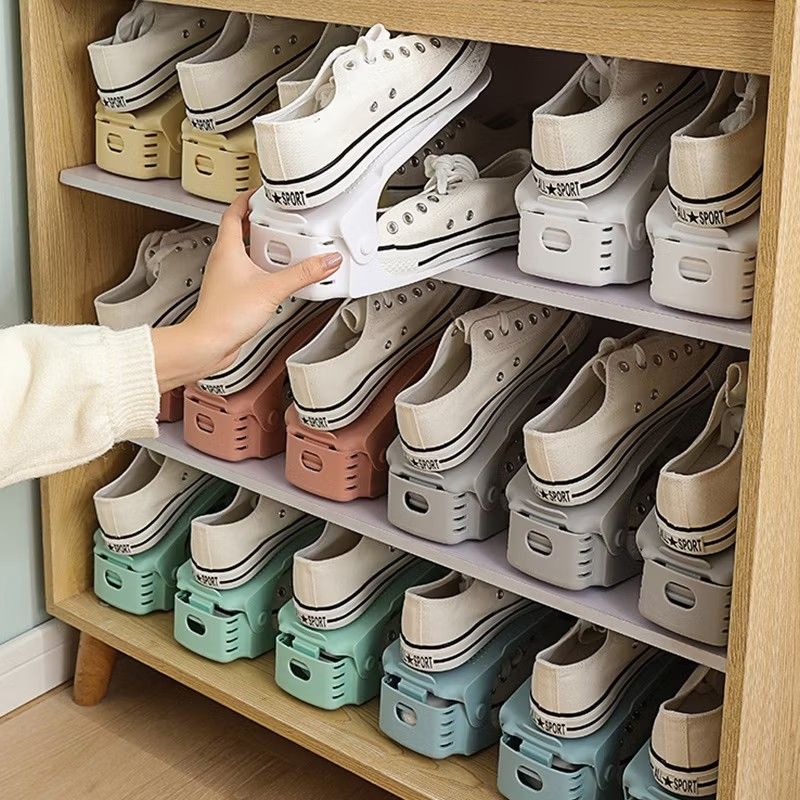 Adjustable shoe stacker/organizer449655154997340162