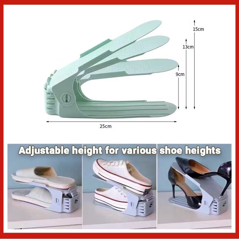 Adjustable shoe stacker/organizer449655154997340163