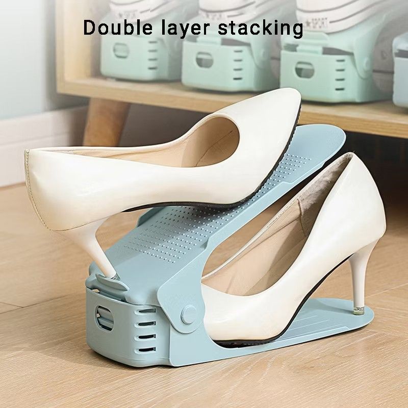 Adjustable shoe stacker/organizer449655154997340161