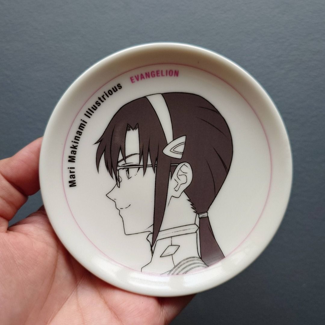 Anime Evangelion series Mari Illustrious Makinami ceramic small plate (Category: Fan Merchandise) located in Pasig City. Submitted by toy_kwinndom (Listing ID 1436889651, Image 1). Description: .