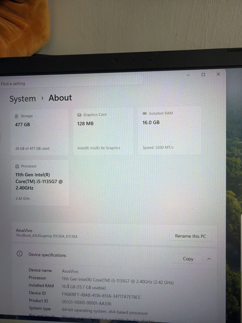 Asus VivoBook Laptop 15