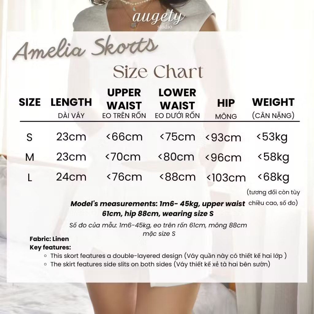 Augety skort amelia (Category: Shorts) located in Cainta. Submitted by pillowsdecluttering (Listing ID 1436984475, Image 3). Description: RFS too small for me.