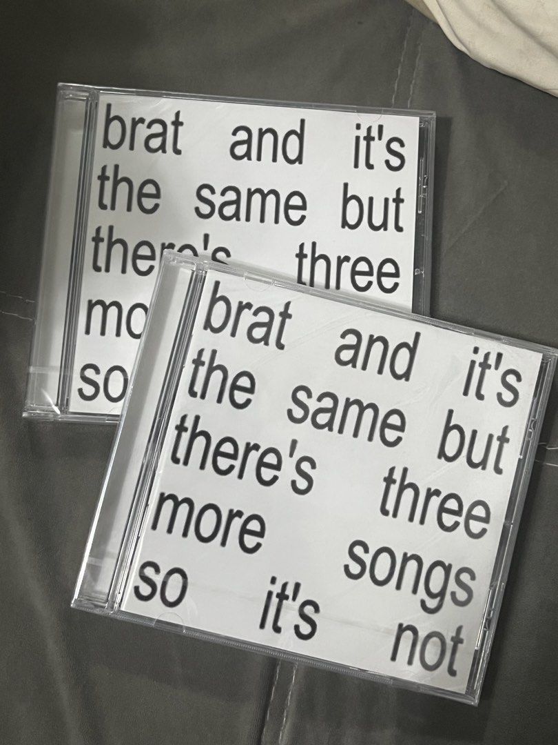 Brat Charli XCX CD ON HAND (Category: CDs & DVDs) located in Manila. Submitted by lagraziarecords (Listing ID 1436939077, Image 1). Description: - brand new, sealed, no dent/cracks 💯 guaranteed authentic from official store - mop: gcash/maya - shipping via lalamove/j&t.
