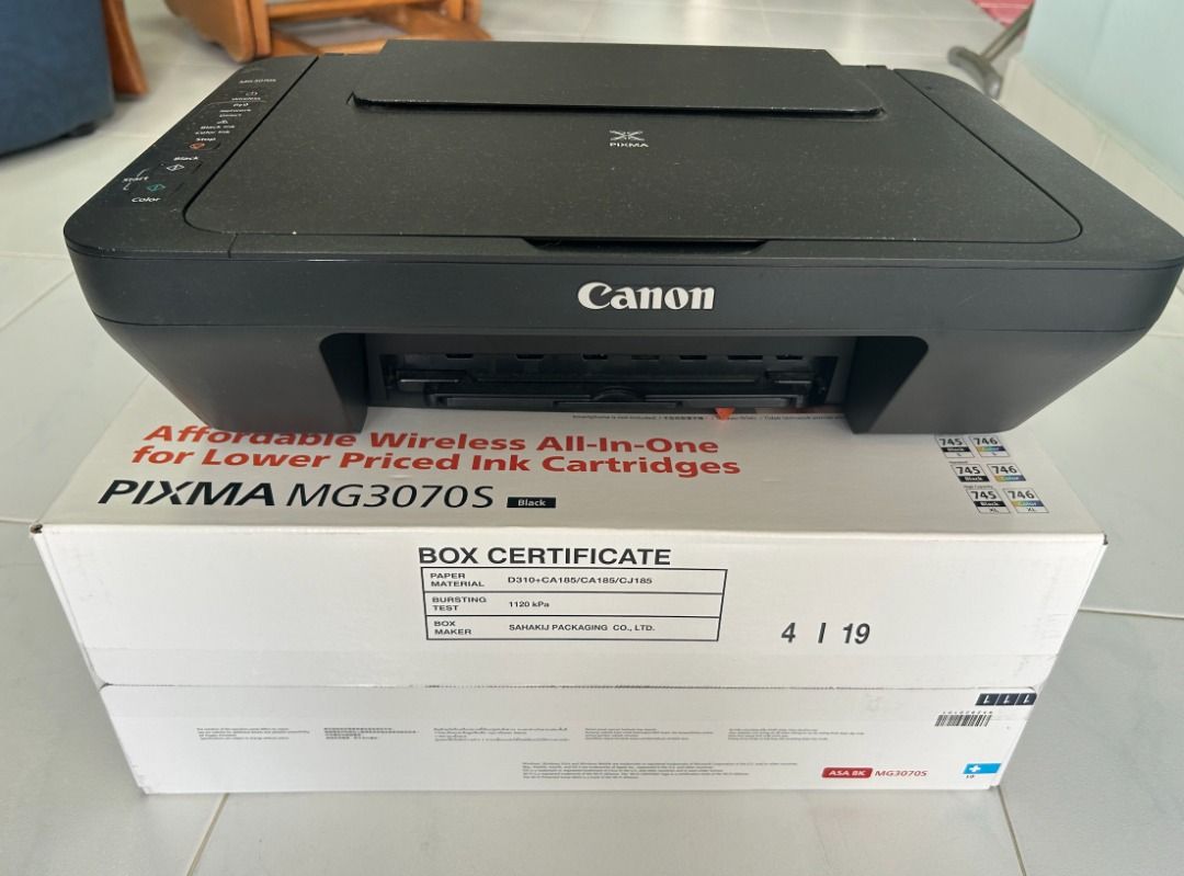 Canon PIXMA MG3070S Compact Wireless Printer449603522695669761