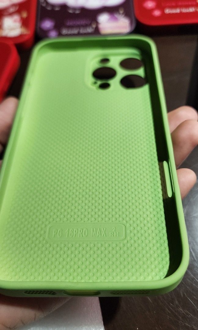 Cellphone case for Iphone 16 Promax (Category: Cases & Sleeves) located in Baguio. Submitted by coffeesilvershadow_28 (Listing ID 1436955018, Image 2). Description: - Brand new cases from Hong Kong box - For 16 pro max - Take all for 800 pesos/ 150 each - Baguio dropping -Jnt shipping- Payment first plus sf before shipping.