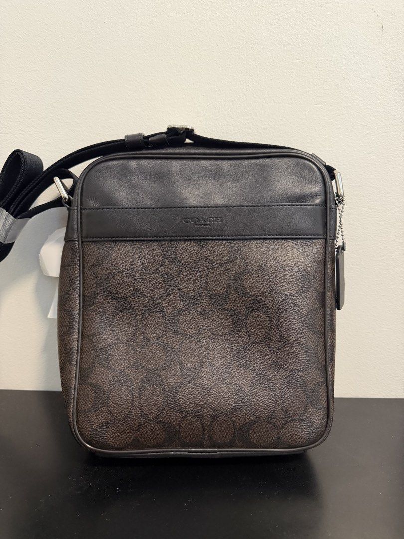 Coach Signature Messenger Bag (Category: Luxury Bags & Wallets) located in Manila. Submitted by martinavaldez (Listing ID 1436964254, Image 1). Description: Coach Charles Flight Bag in Mahogany/Black Price is negotiable :) .