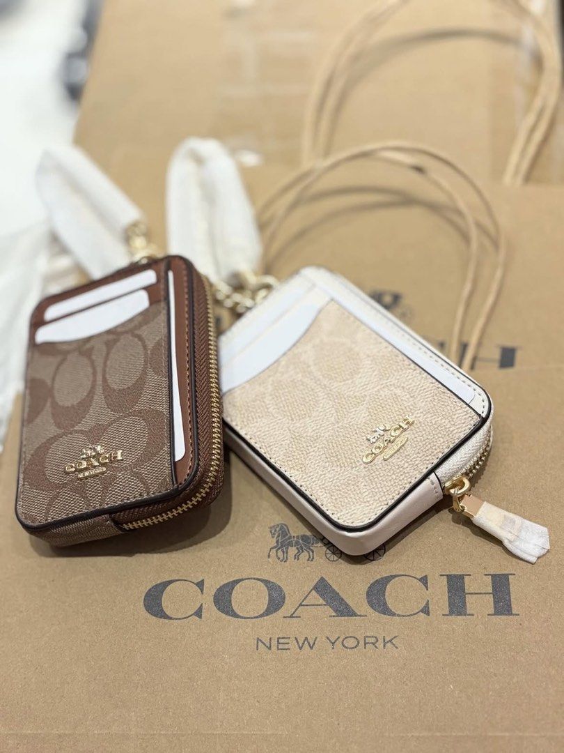Coach Zip Card Wallet (Category: Wallets & Card holders) located in Angeles City. Submitted by btsvtreasures (Listing ID 1436989738, Image 3). Description: Coach Zip Card Case Wallet!! Limited stocks! Og Vietnam quality (super ganda)!!! What you see is what you get!! Complete inclusion! (Box, Paperbag, Dustbag) loc: pamp mod: direct jnt payo pre-order 3-5 days.