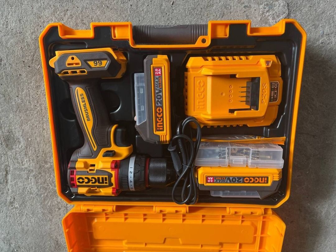 Cordless Brushless Drill Brand: Ingco Model: CIDLI20668 (Category: Everything Else Others) located in Manila. Submitted by joeyroque09 (Listing ID 1436878352, Image 3). Description: Cordless Brushless Drill Brand: Ingco Model: CIDLI20668 Price: 6230.
