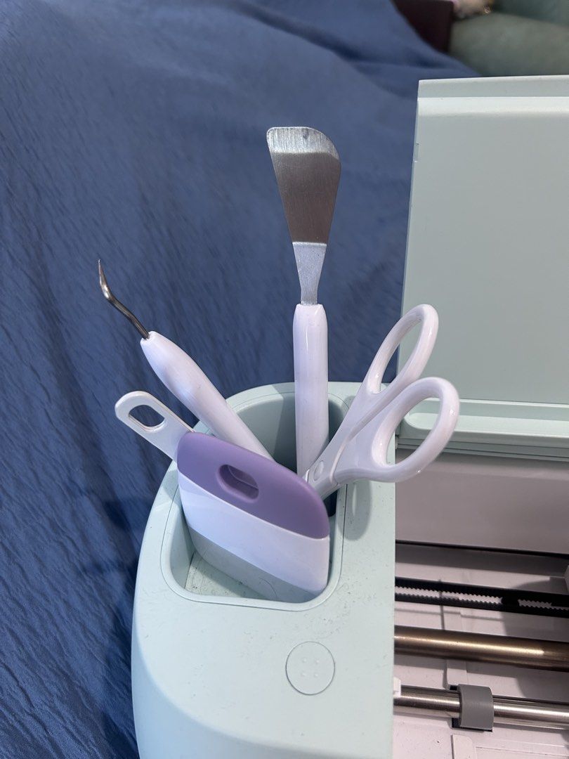 Cricut Explore 3 Cutting Machine (Category: Craft Supplies & Tools) located in Manila. Submitted by mcanta (Listing ID 1436929195, Image 3). Description: Cricut Explore 3 (OG price is around 14k) Bought in December, used less than 10 times. Get this and I’ll throw in the Cricut tools for Free (bought separately) I still have the original box and the receipt. RFS: I don’t have time to use it anymore 🥺.
