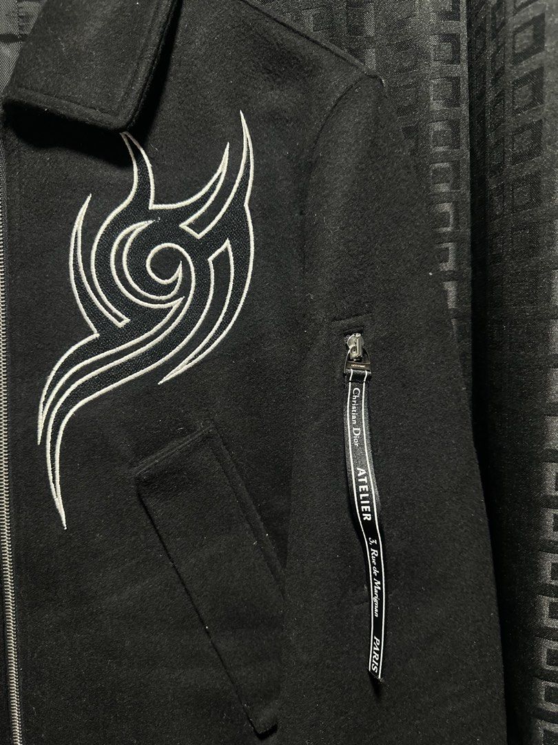 Dior homme wool bomber jacket (Category: Luxury Apparel) located in Atok. Submitted by fullroom.dgs (Listing ID 1436961824, Image 2). Description: Dior homme wool bomber jacket excellent condition authentic size 46 on tag.