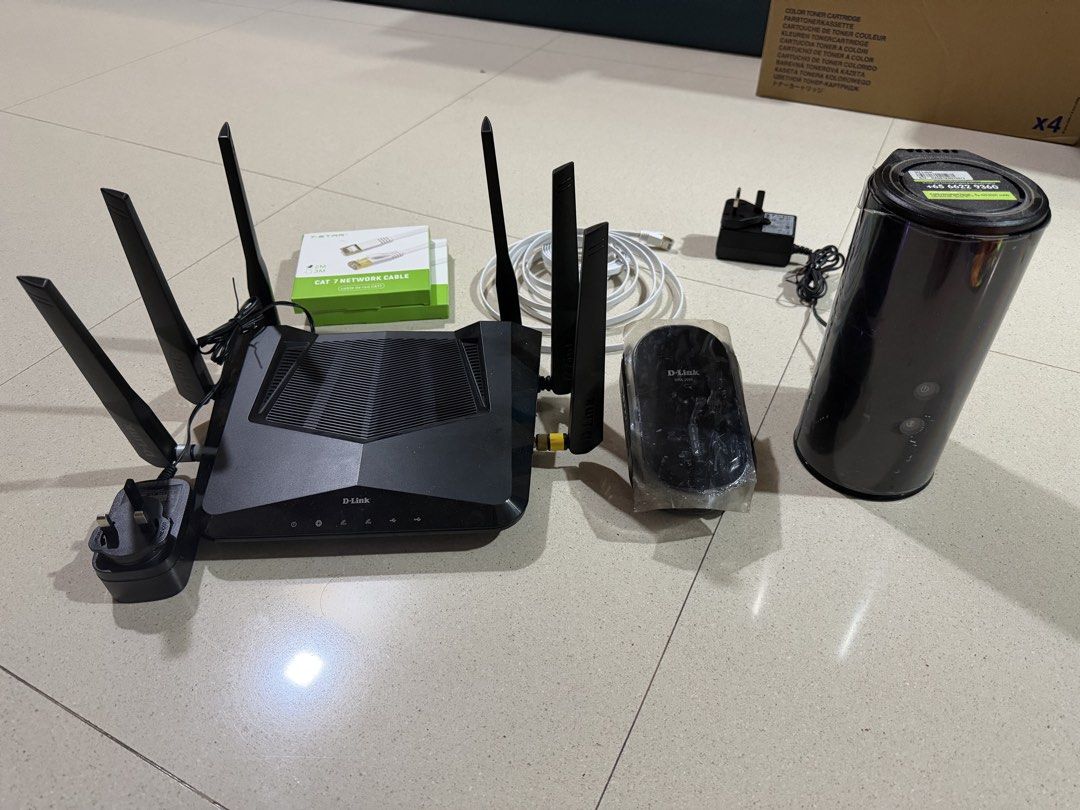 D-Link Router and Extender Set449504542510950401