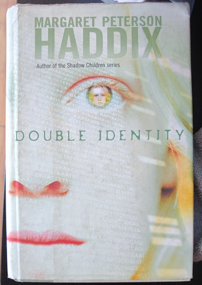Double Identity by Margaret Peterson Haddix (Category: Storybooks) located in Quezon City. Submitted by mfigz (Listing ID 1436861172, Image 1). Description: - Title: Double Identity - Author: Margaret Peterson Haddix - Series: Shadow Children - Genre: Young Adult Fiction .