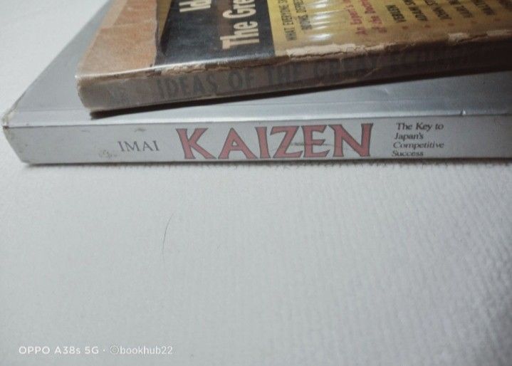 ECONOMICS BOOK BUNDLE (Category: Storybooks) located in Rizal. Submitted by bookhub22 (Listing ID 1436848347, Image 2). Description: ECONOMICS BOOK BUNDLE ONLY 1. KAIZEN: The Key to Japan's Competitive Success FIRST EDITION COPYRIGHT 1986, PAPERBACK 267 pages, few markings GOOD CONDITION 2. IDEAS OF THE GREAT ECONOMISTS: What Everyone Should Know About Money, Taxes, Prices, Booms, Depressions and Other Economic Problems COPYRIGHT 1952, MMPB 160 p