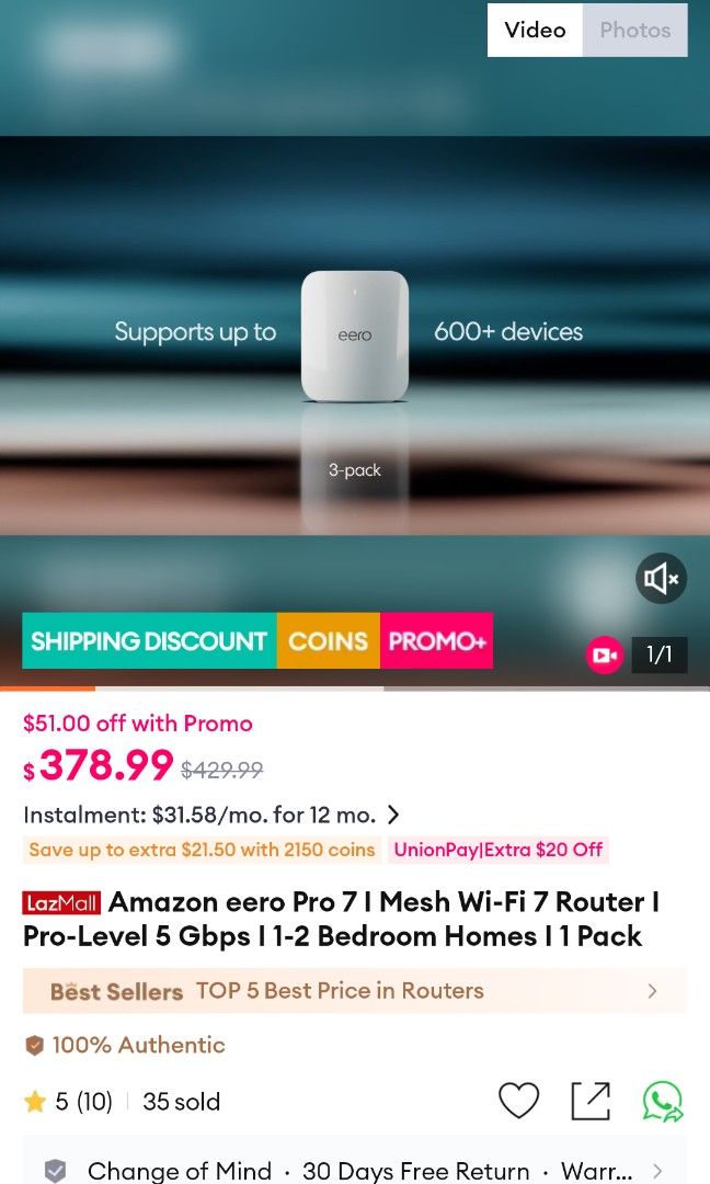 Eero Pro 7 10gbps449140406260879362