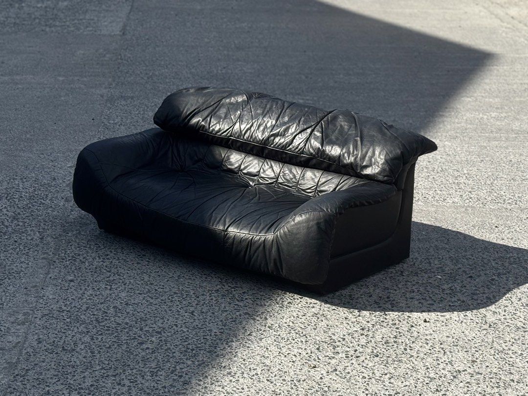 Genuine Leather Low 2.5 Seater Sofa (Category: Sofas) located in Bulacan. Submitted by rock_off.thriftshop.ph (Listing ID 1436880769, Image 2). Description: .