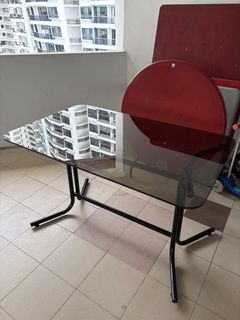 HUMAN MADE STAINLESS STEEL CONTAINER TABLE TOP, Furniture & Home