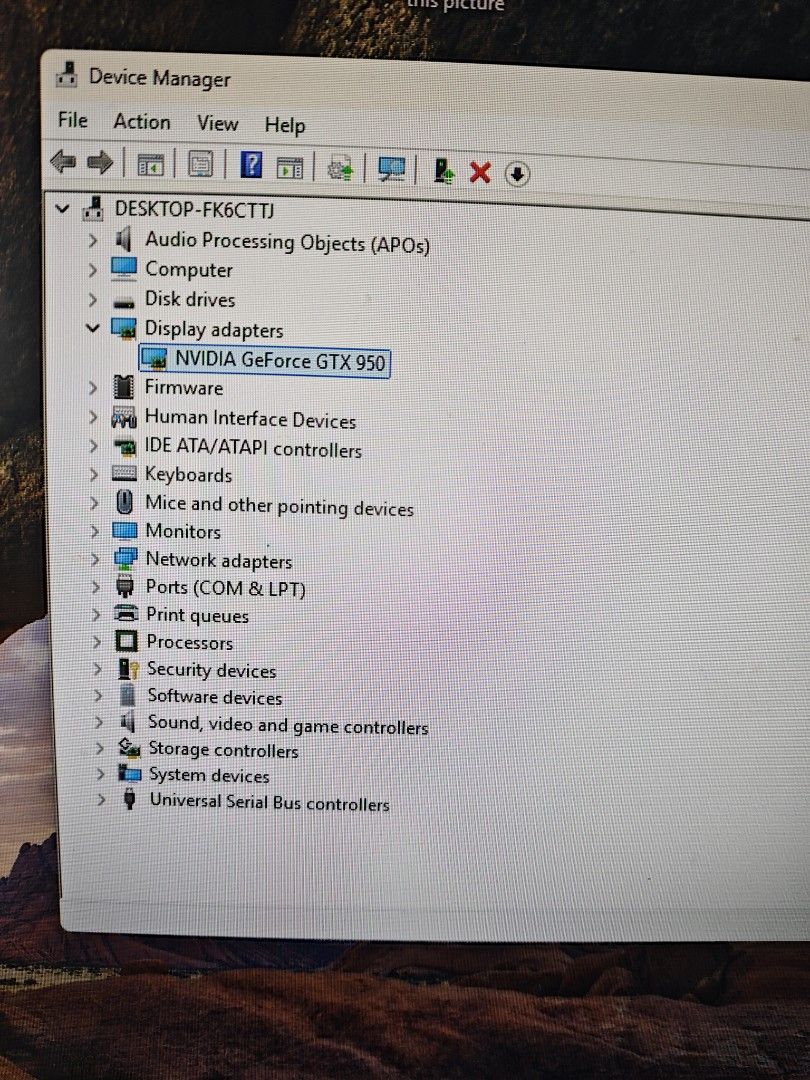 Gtx950 graphics card GPU MSI Nvidia449161041470433282