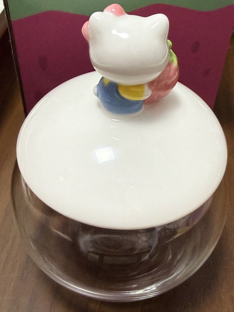 Hello Kitty Pink Strawberry Candy  Jar - Japan Authentic449978966957762561