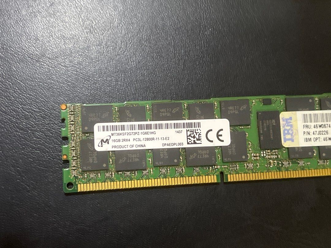 IBM 32gb DDR3 ECC RAM449815814855075841