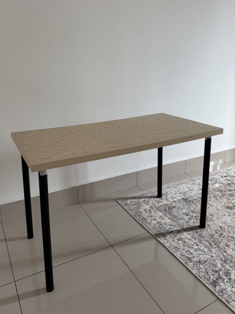 IKEA Study Table (Category: Tables & Sets) located in Kuala Lumpur. Submitted by superscalper24 (Listing ID 1437015052, Image 1). Description: IKEA Study Table Condition: Used (Bought in December 2024) Reason for selling: Moving out Price: RM250 (Negotiable) 📍Axis Residence, Pandan Indah 📌Arrange pickup on your own.