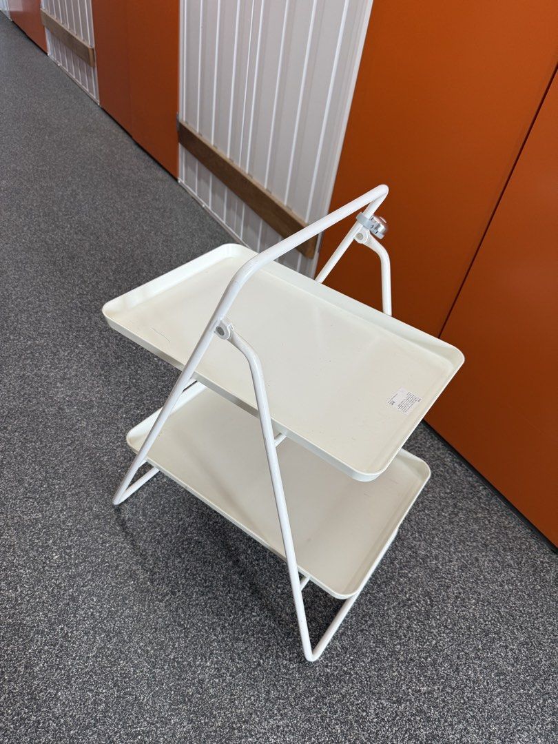 IKEA Two-Tier Serving Tray - White449338132566517760