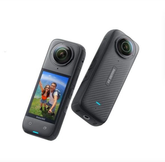 Used Insta360 X4 Standard Bundle (Category: Cameras) located in Paranaque City. Submitted by urbangiz_amb (Listing ID 1436938931, Image 1). Description: Key Inclusions: Insta360 X4 Camera: The main 8K 360-degree action camera. Standard Lens Guards: Removable protective covers for the lenses. 2290mAh Battery: A single rechargeable battery. Protective Pouch: A soft case for carrying the camera. Type-C to C Cable: Charging and data transfer cable. L