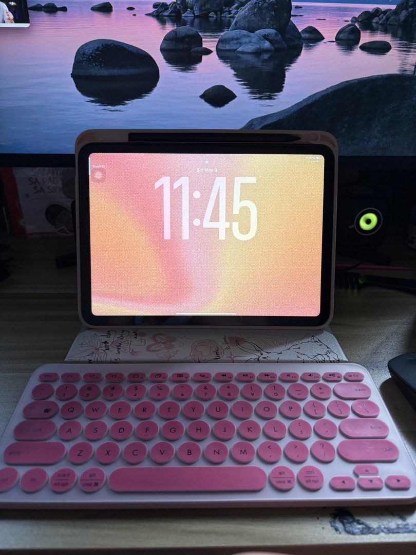 iPad 10th Gen Pink 256GB WIFI Only (Category: iPad) located in Manila. Submitted by michieism (Listing ID 1436859971, Image 2). Description: Lady owned iPad 10th gen pink 256GB WiFi only with box in pristine condition, no flaws or scratches. Tempered glass installed on day 1 as well as the case. Touch ID and True Tone is working. *FREE Goojodoq Black Pen RFS: Upgraded to MacBook, not going to use it anymore..