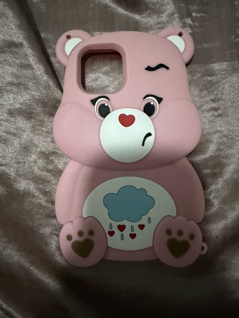 Iphone 12 Pro Care Bear Case (Category: Cases & Sleeves) located in Manila. Submitted by crescent_0963 (Listing ID 1436954698, Image 1). Description: - Pink care bear case - Fits Iphone 12 Pro .