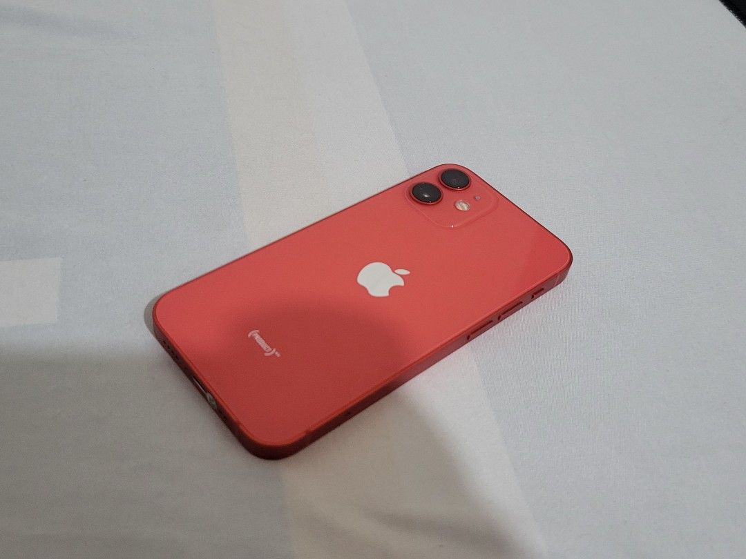 Iphone 12mini"red) 128GB 96%BH (Category: iPhone 12 Series) located in Manila. Submitted by garciasean65186 (Listing ID 1436974942, Image 2). Description: Iphone 12mini"red) 128GB 96%BH price💸 12,500📌 💠FACTORY UNLOCKED 💠FACE ID working 💠STORAGE: 128GB 💠TRUE TONE working 💠BATTERY HEALTH: 96% 💠CAMERA working 🔴INCLUSION 💠UNIT 💠ORIG CHARGER NO ISSUE READY TO USE 99% SMOTHNESS Pass sa swap/ silling only.