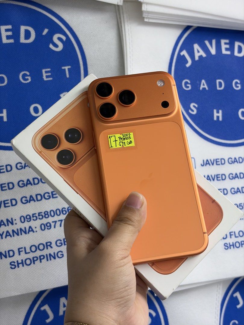Iphone 17 Pro Max 512gb Esim Unlock 100% batt (Category: iPhone 17 Series) located in San Juan City. Submitted by javedsgadgetshop (Listing ID 1436945460, Image 2). Description: INSTALLMENT OPTIONS : SPAY LATER / GGIVES / CREDIT CARD! WE BUY AND SELL SO PWEDE MAGBINTA OR SWAP ! Quick Specs : 77,000 💵 Iphone 17 Pro Max (esim unlock) •512gb •US Variant •100% batt health •esim Unlock •100% Smoothness •No hidden issue | No Repaired •100% Authentic |