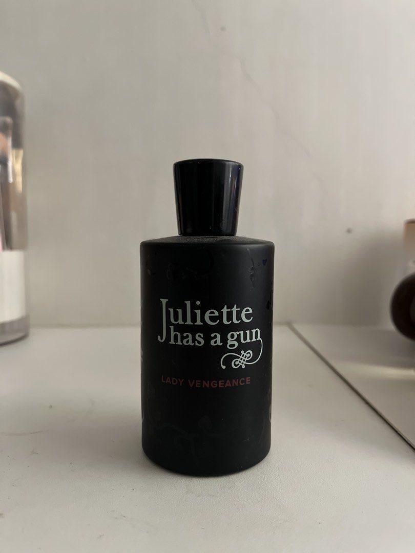 Juliette has a gun lady vengeance (Category: Fragrance & Deodorants) located in Bulacan. Submitted by femalethings (Listing ID 1436903936, Image 1). Description: Like new sprayed few times only Mop gcash bdo Mod jnt Loc bulacan .