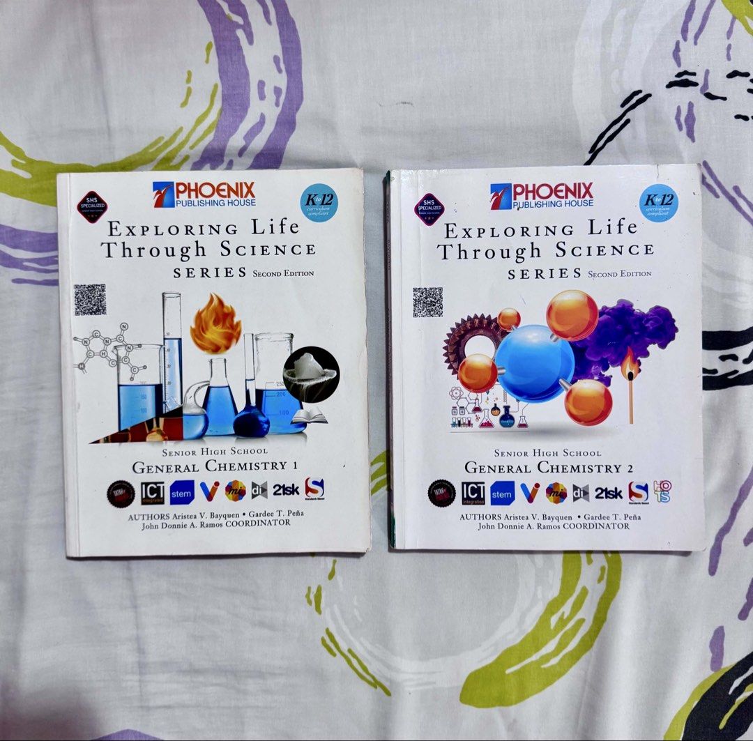 K12 Textbooks (Category: Textbooks) located in Marilao. Submitted by gorjuzshop (Listing ID 1436865670, Image 2). Description: Decluttering General Chemistry 1 &2 -300 each Others 200 each sf shouldered by the buyer Mop: Gcash/gotyme/maya.