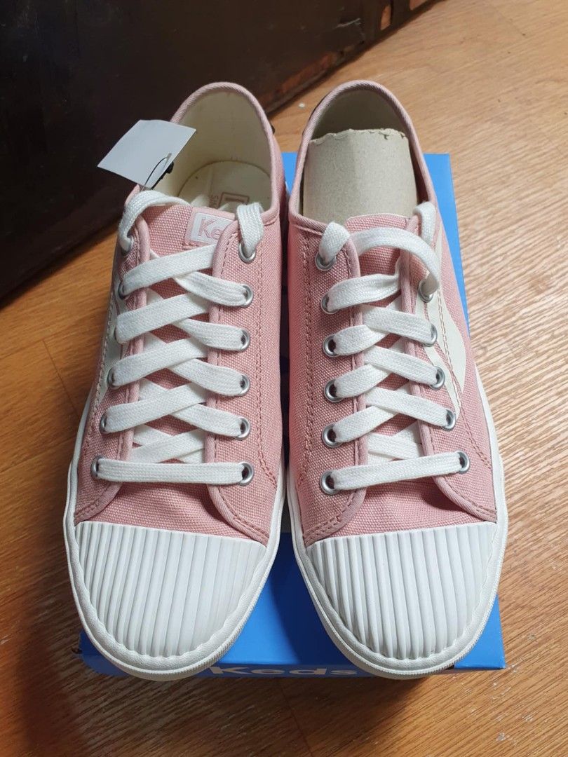 Keds Ace Sneaker - Pink us. 9 (Category: Sneakers) located in Caloocan City. Submitted by ShopPlus (Listing ID 1436836343, Image 1). Description: - Pink Keds Ace sneakers - White toe cap and laces - Keds logo on side and sole - Comes with original box - Brown sole with Keds logo - Black accent on the back of the shoe.