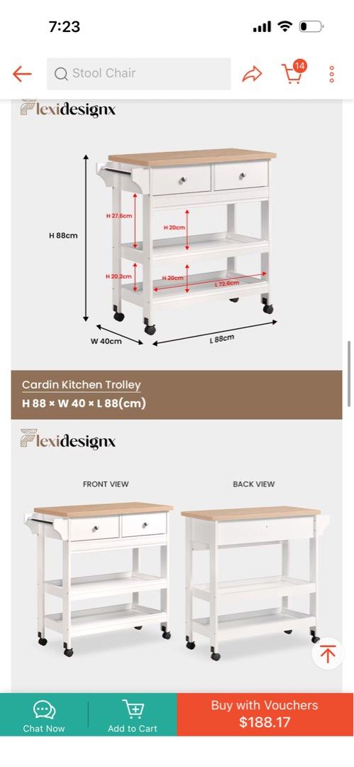 Kitchen island449455451590502401