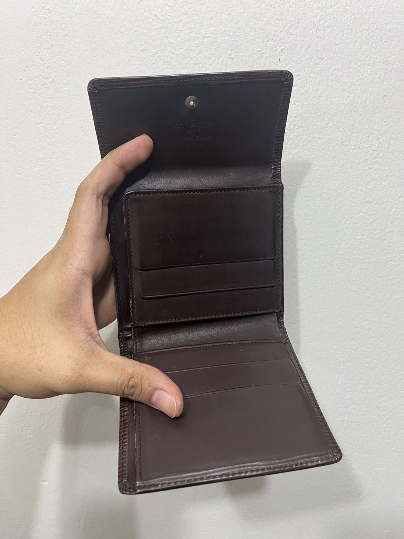 Louis Vuitton Epi Leather Wallet (Category: Luxury Bags & Wallets) located in Manila. Submitted by marketingh98185 (Listing ID 1437011342, Image 2). Description: - Authentic Louis Vuitton wallet - Crafted from brown Epi leather - Interior also brown leather - Multiple card slots - Bill compartment - Coin pocket - Secure snap closure -LV Elise in Epi Leather .