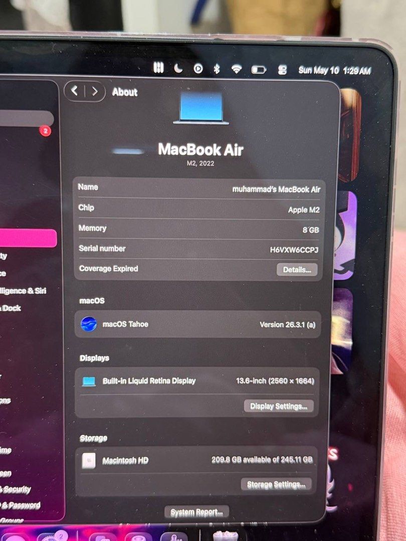 Macbook Air M2 (2024)449713754100869121
